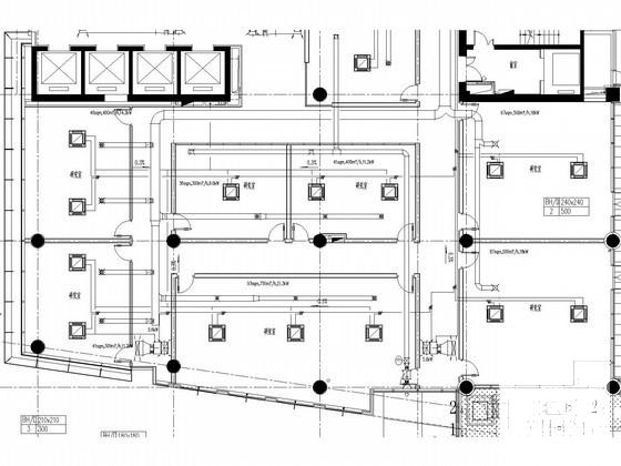22层甲级办公大楼空调通风设计CAD施工图纸(防排烟系统图) - 3