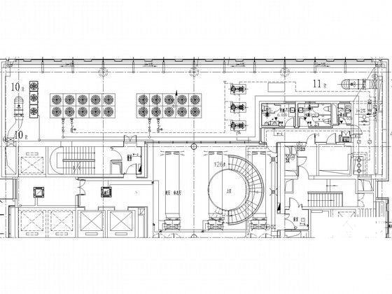 22层甲级办公大楼空调通风设计CAD施工图纸(防排烟系统图) - 4
