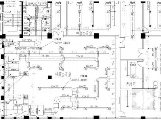 21层市政办公大厦空调通风设计CAD施工图纸(风冷热泵)(水系统流程图) - 4