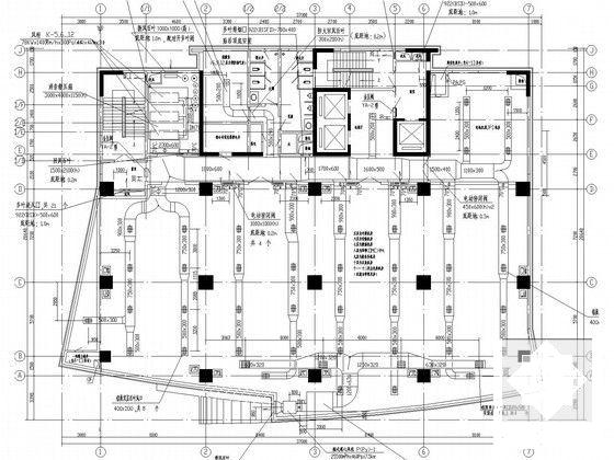 19层通信办公大楼空调通风设计CAD施工图纸 - 5