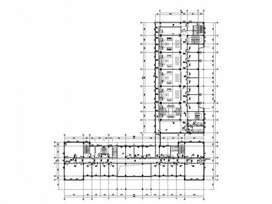 9层办公用楼空调系统及防排烟设计CAD施工图纸 - 3