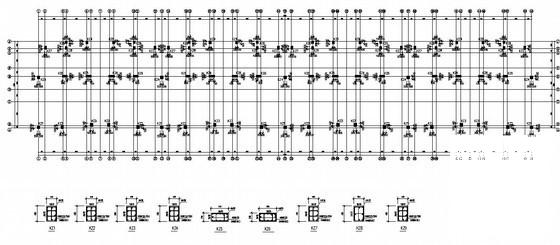 框架结构6层住宅楼毕业设计方案（建筑、结构施工图纸）(cad字体) - 3