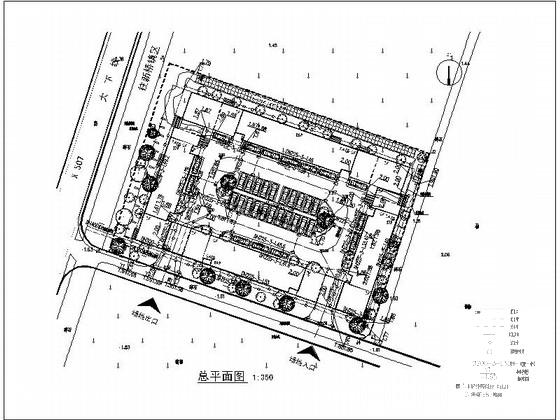 居住区景观设计CAD施工图纸 - 2