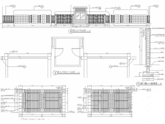 经济实用型居住区景观设计CAD施工图纸 - 5