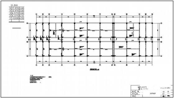 5层框架结构综合楼毕业设计方案（建施、结施图纸） - 2