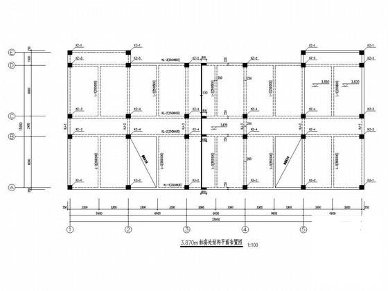 机械厂办公楼毕业设计方案（建筑）(竖向荷载作用) - 2