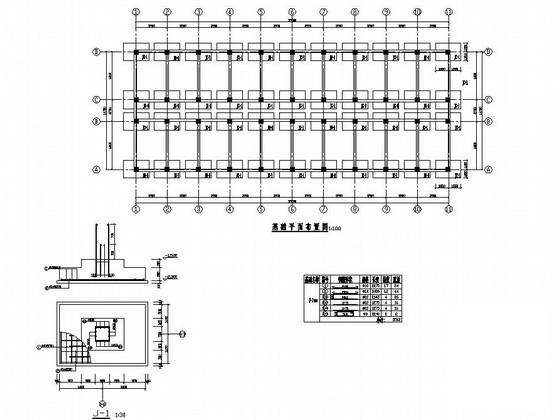 6层学生公寓毕业设计方案（建筑、结构CAD施工图纸） - 1