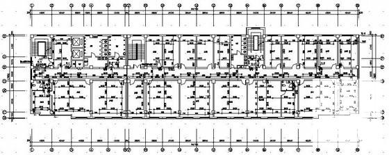 9层办公楼给排水消防CAD施工图纸 - 2