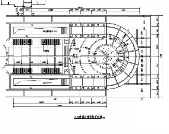 高级住宅区中心公园景观工程CAD施工图纸（总） - 3