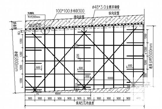 地铁主体工程钢模板支架施工方案（2012年） - 4