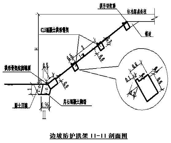 高速铁路工程路基防护施工方案(混凝土护坡) - 2