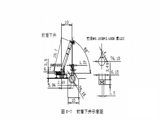 500t盾构吊装施工方案（下井吊装解体上吊)(安全距离) - 4