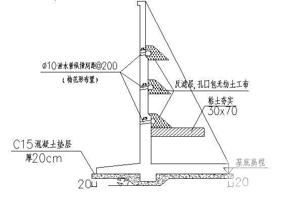 公路工程扶壁式挡土墙施工方案（附详细计算书） - 1