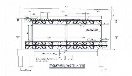 跨高速公路特大桥专项施工方案（84页附计算书）(人行道) - 2