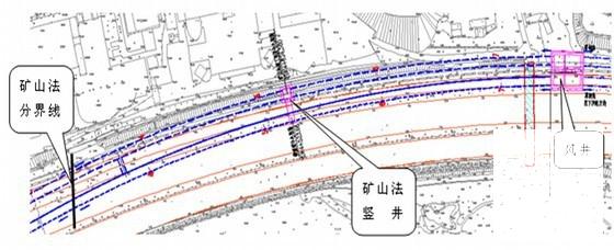 盾构过风井及矿山法隧道空推施工方案34页 - 2