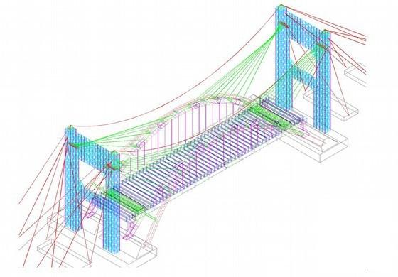 单跨130米的复式钢箱提篮拱桥施工方案（97页）(混凝土结构) - 4