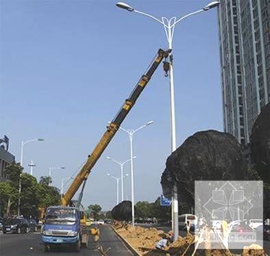 市政道路扩改工程照明工程施工方案(人行道) - 2