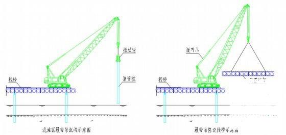 321贝雷钢栈桥专项施工方案（27页附计算书）(花纹钢板) - 4