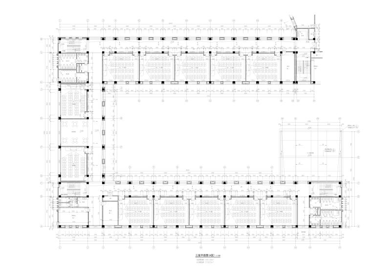 高中部建筑平面图及剖面图 - 3