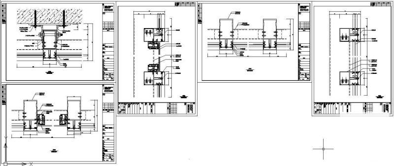 幕墙工程节点构造详图纸cad - 1