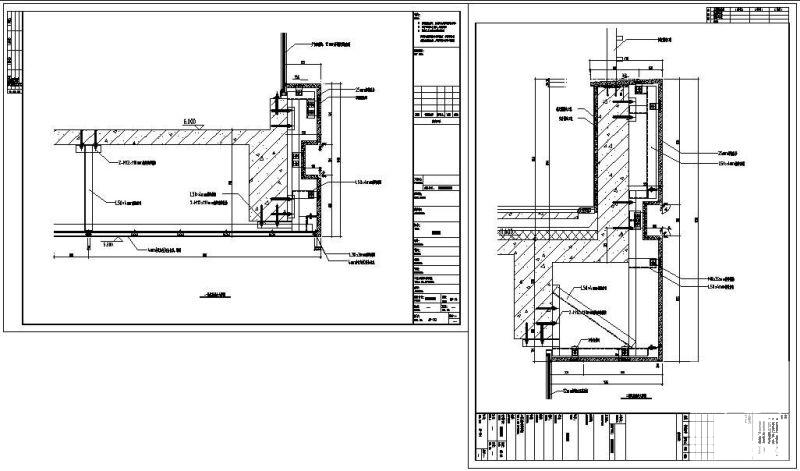 幕墙工程节点构造详图纸cad - 4