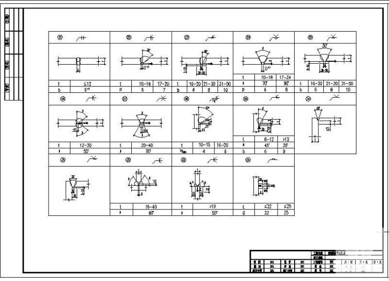 公司钢结构节点通用图纸cad - 2