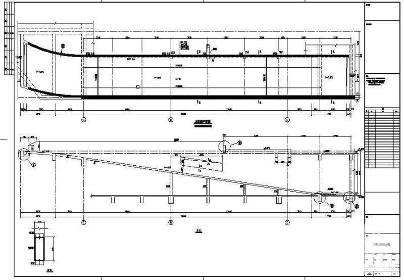 库坡道节点构造详图纸cad - 1