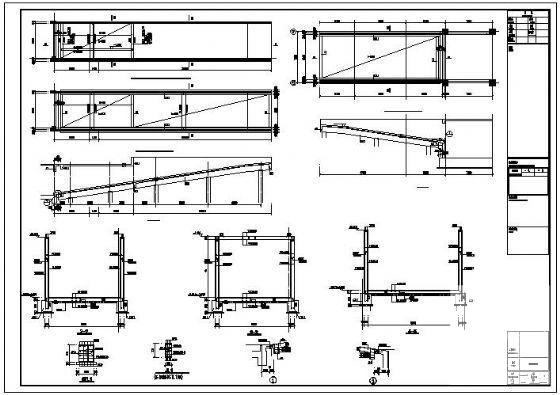 大厦坡道节点构造详图纸cad - 1