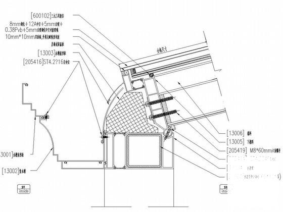 阳光房系统节点CAD图纸 - 1