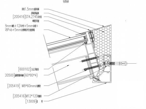 阳光房系统节点CAD图纸 - 2