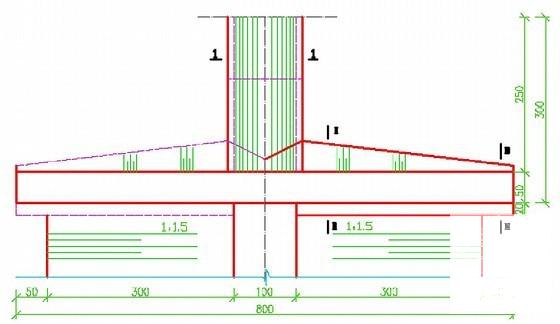 高标准农田建设示范工程设计CAD图纸节点详细图纸(水闸　过水涵洞等)(泥结石路面) - 2