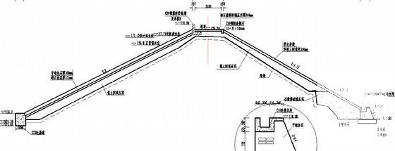 大坝加固设计工程CAD施工图纸（2014年） - 2