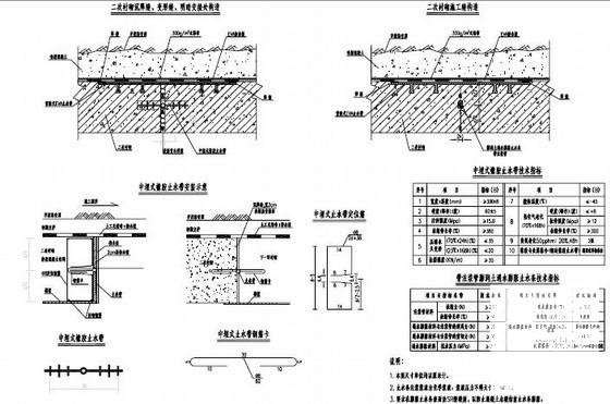 单洞双向式隧道洞内防排水设计通用CAD图纸 - 4