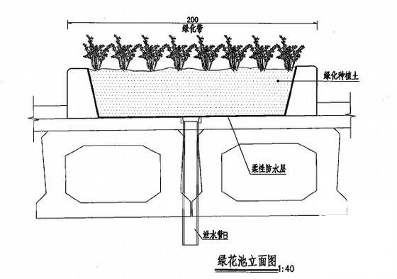 2×13m梁板桥预应力梁板桥CAD施工图纸(钢筋构造图) - 5