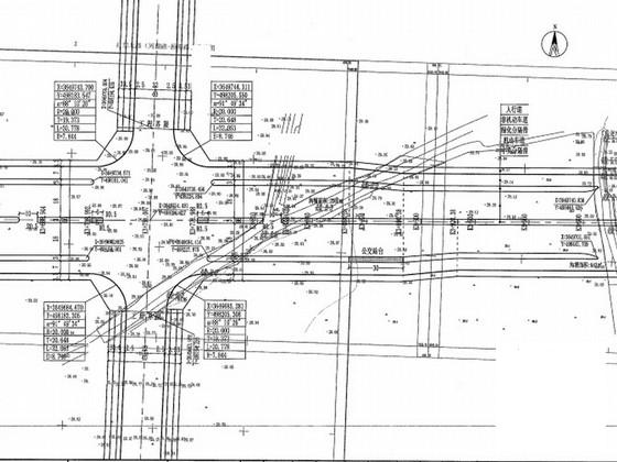 双向八车道道路工程CAD施工图纸设计（交通工程） - 1
