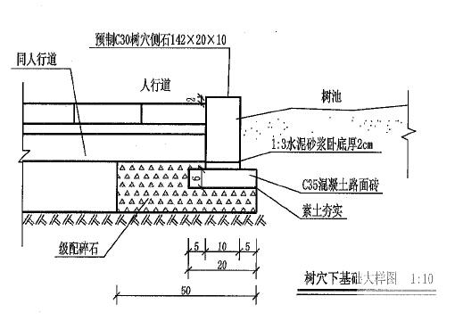 双向八车道道路工程CAD施工图纸设计（交通工程） - 4