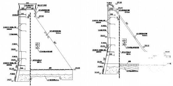 塘坝设计CAD图纸节点详细图纸(施工过程中) - 3