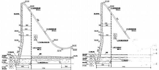 塘坝设计CAD图纸节点详细图纸(施工过程中) - 4