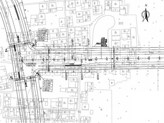 城市主干路道路工程CAD施工图纸设计 - 1