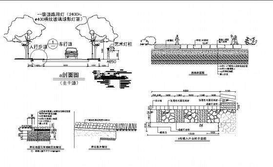 道路铺装做法CAD详图纸 - 3