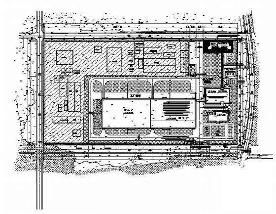 机械设备厂区电气外网CAD图纸 - 1
