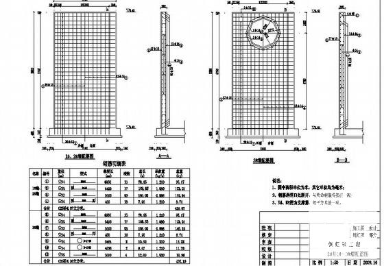 县污水导流工程倒虹吸设计CAD施工图纸 - 3