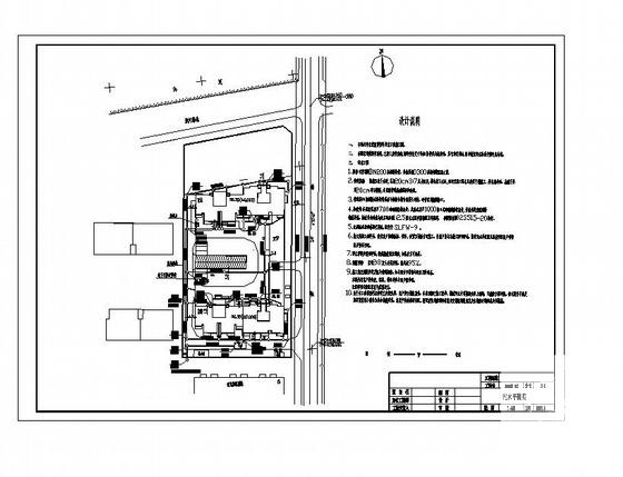小区室外管线设计CAD施工图纸 - 3