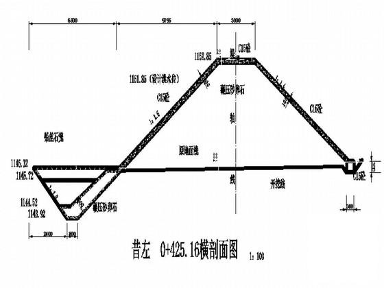 一套堤防工程河堤设计CAD图纸 - 4