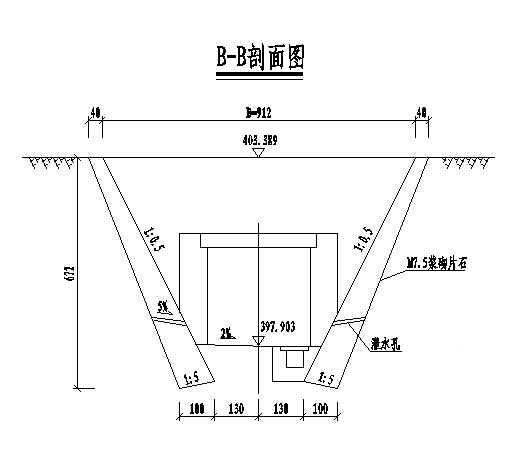 一套高速公路互通通道设计CAD图纸 - 2