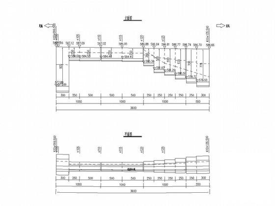 高速公路右侧衡重式路堤墙设计CAD图纸 - 2