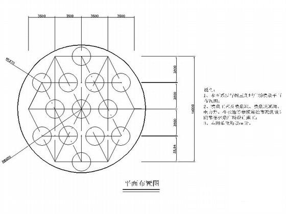 步行街广场景观规划设计CAD施工图纸 - 3