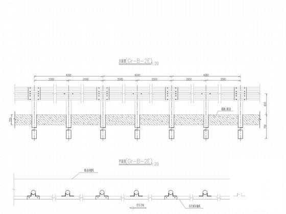 城市支路波形梁护栏设计CAD图纸 - 1