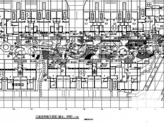 小区绿化种植设计CAD施工图纸 - 2