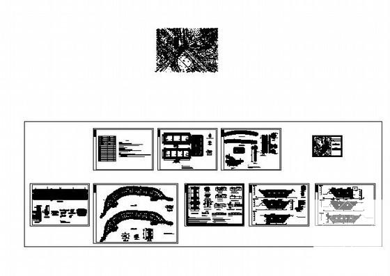 河道景观整治改造工程CAD施工图纸 - 4